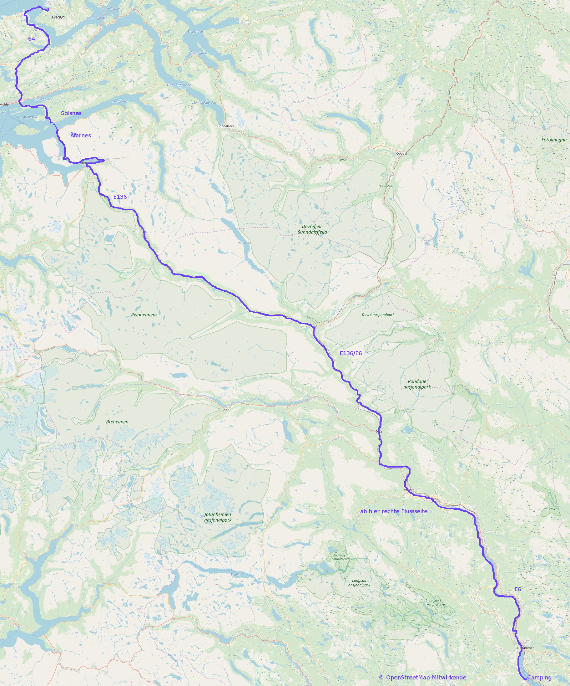 Route day 18